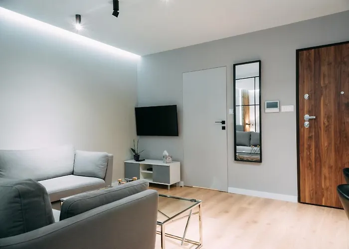 아파트 Vistula Terraces 크라쿠프